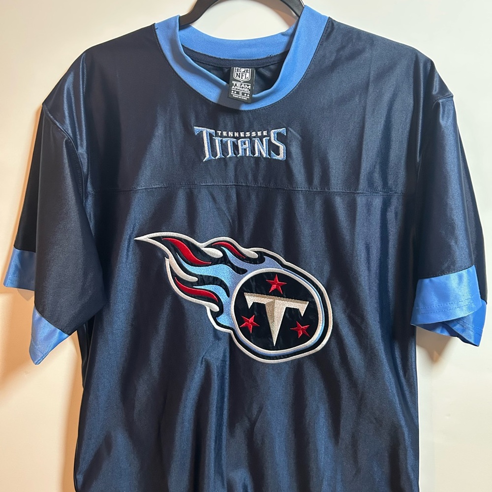 NFL Titans Team Apparel in Navy and Light Blue